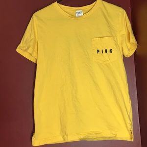 PINK Yellow T-Shirt